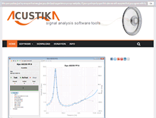 Tablet Screenshot of acustika.org